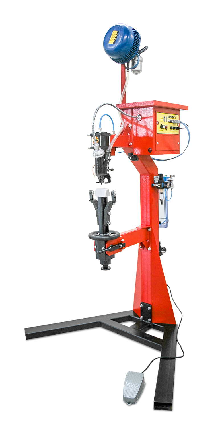 Шиповальный полуавтомат с пневматическим приводом КЛЕСТ-М