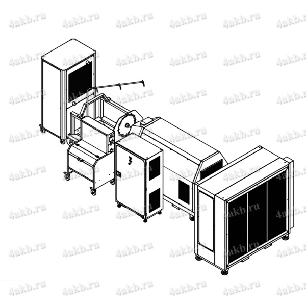 Стенд для обкатки двигателей КРОН-КС-276-03
