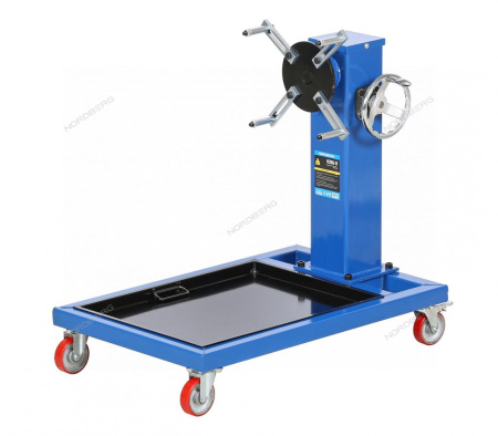 Кантователь двигателя профессиональный с редуктором, 500 кг N30061R