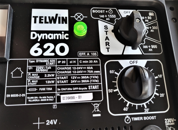 Устройство пуско-зарядное TELWIN DYNAMIC-620