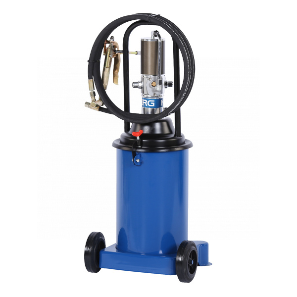 Установка пневматическая для раздачи густой смазки с баком, 12 л NO5013